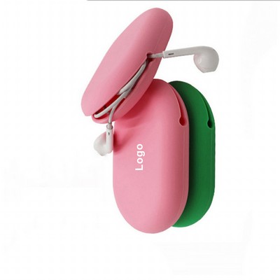 Earbuds Silicone Case in-Ear Headset Organizer