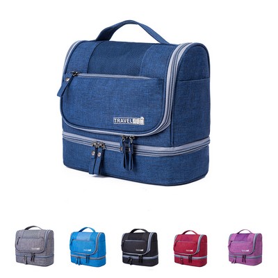 Upgraded Hanging Travel Toiletry Organizer Kit