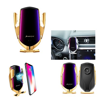 R2 Automatic Infrared Clamping Wireless Car Charger