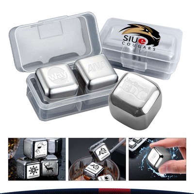 Aise Stainless Steel Ice Cubes