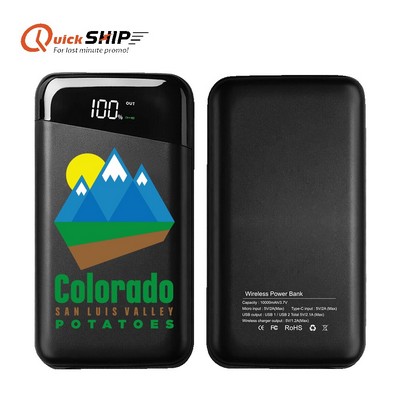 Richmond 10,000mAh Wireless Power Bank-10000mAh