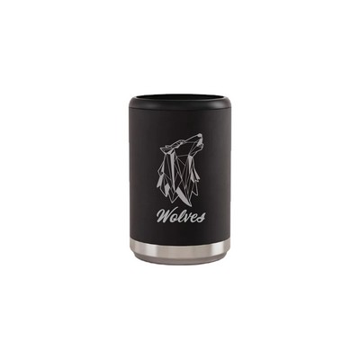 Maars 12oz Black Stainless Steel Can Cooler