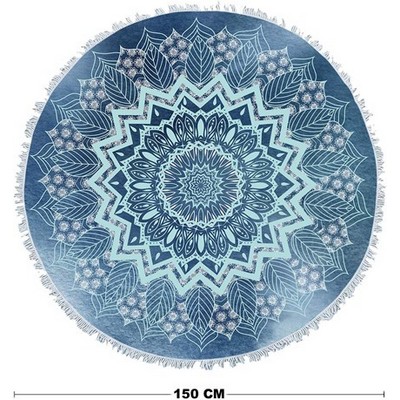 Round Beach Towel Blanket