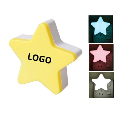 LED Star Nightlight For Kids