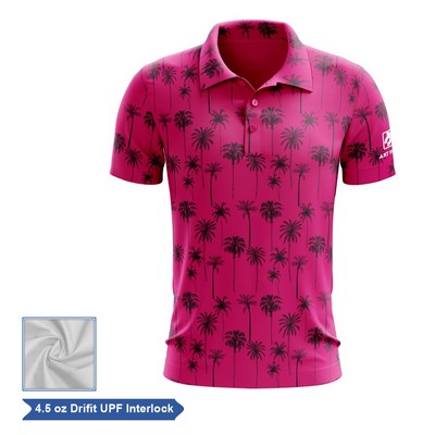 Sublimation UPF DriFit Performance Polo - Men Women Kids