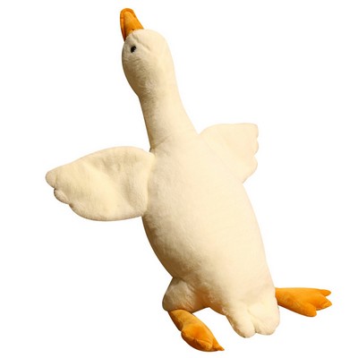 Plush Pillow Big White Goose