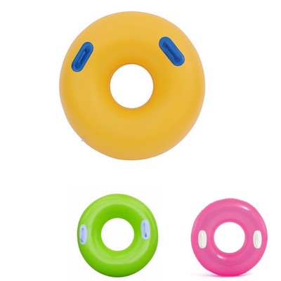 PVC Inflatable Swimming Ring with Handle