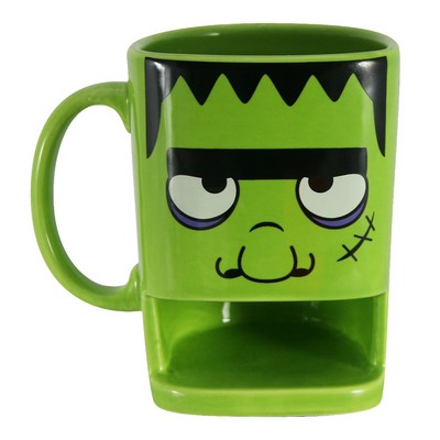 Custom Ceramic Frankenstein Face Mug