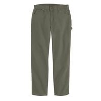 Dickie's® Men's Duck Carpenter Jeans - Rinsed Moss Green