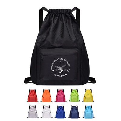 Waterproof Drawstring Sport Backpack