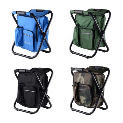 3 IN 1 Folding Chair With Insulated Cooler bag