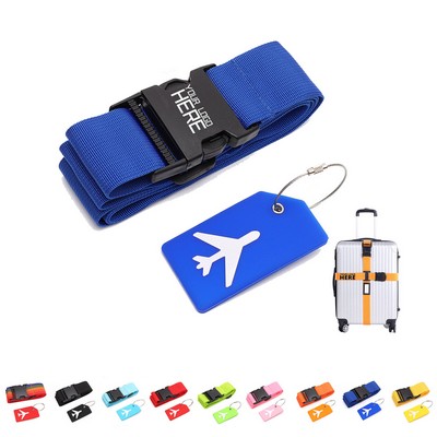 Luggage Strap With Tag