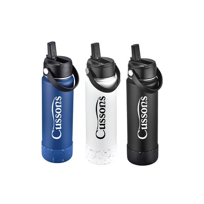 27 Oz. Vacuum Water Bottle w/Silicone Bottom