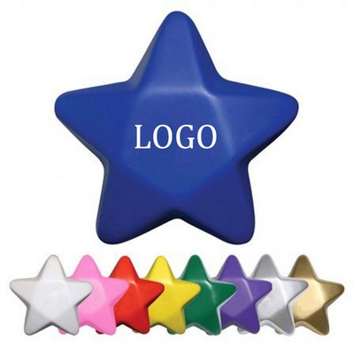 2.76" PU Star Shaped Foam Stress Relief Ball