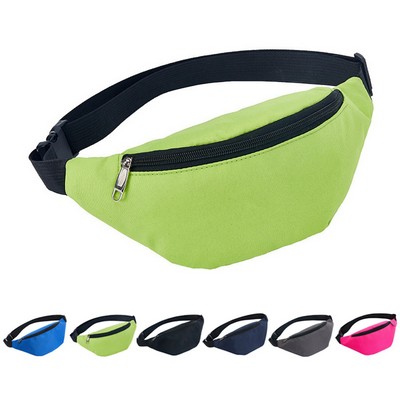 Versatile Oxford Waist Pouch for Active Adults: Unisex Running Essential