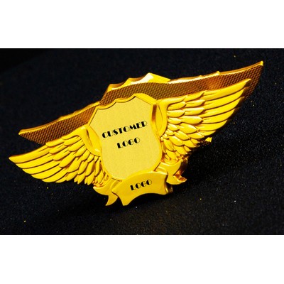 Wing Pin Senior Metal Wing Badge Gold Pins