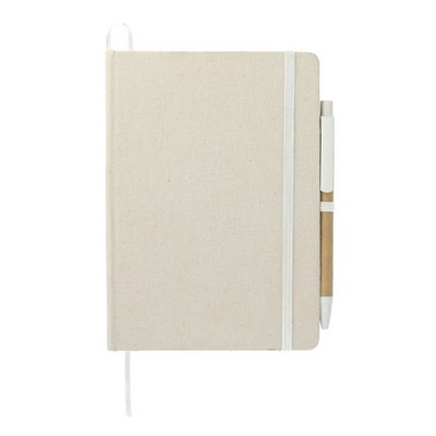 Organic Cotton Notebook with Pen