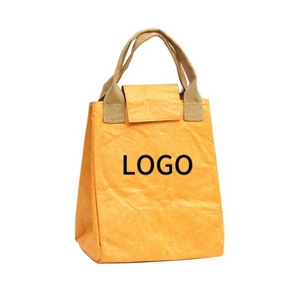 Reusable Tyvek Insulated Tote Lunch Bag