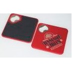 Red Coaster w/Bottle Opener