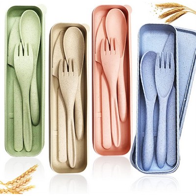 Wheat Portable Cutlery Set