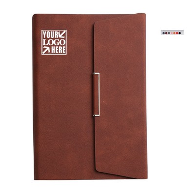 A5 PU Leather Loose-Leaf Notebook