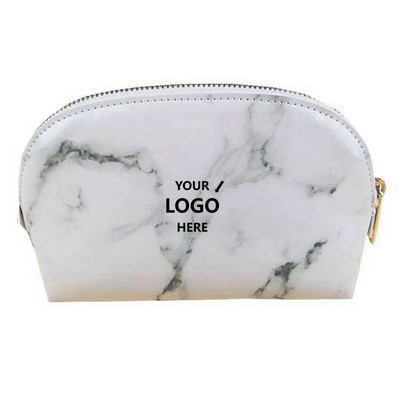 Marble Travel Makeup Bag