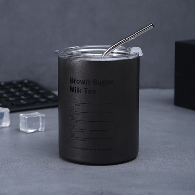 10oz Stainless Steel Double Wall Iced American Coffee Cup