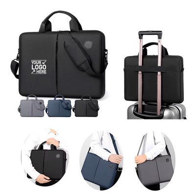 Custom Men's Laptop Satchel Messenger bag Business Notebook Briefcases Computer Laptop Carrier