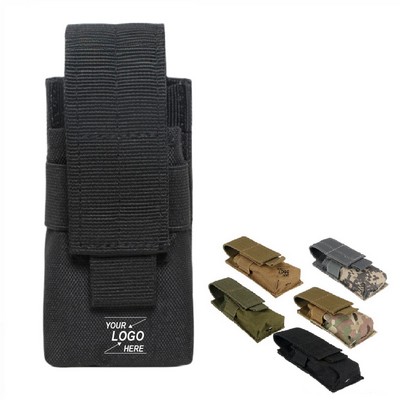 Tactical Flashlight Holster and Pouch