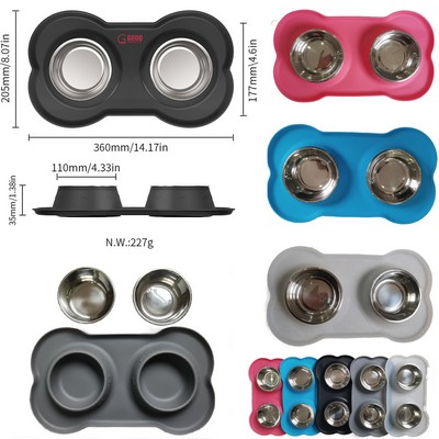 Stainless Steel Pet Dog Bowl