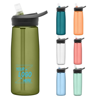 Straw Top Water Bottle