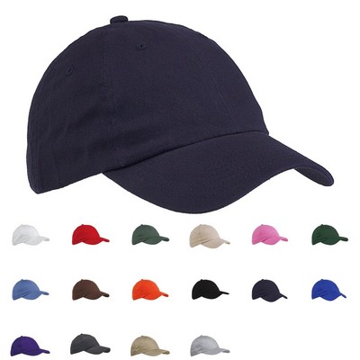 Big Accessories Brushed Twill Unstructured Cap