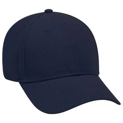 Otto Low Profile Brushed Bull Denim Baseball Cap