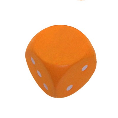 New Foam Dice Shaped Stress Ball