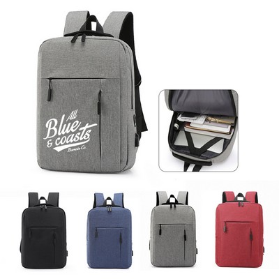 Laptop Backpack w/ USB Charging Port