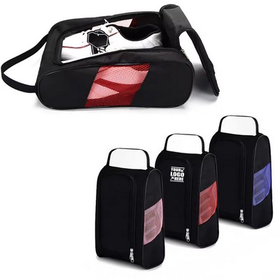 Large Capacity Zippered Golf Shoes Bags