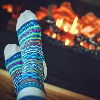 Synthetic Blend Winter Socks - High-Tech Warmth for Cold Days - American Made