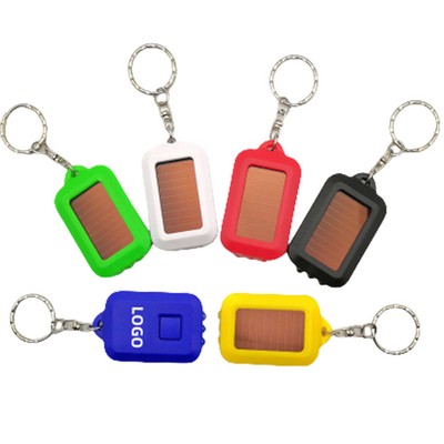 Solar Led Keychain Flashlight