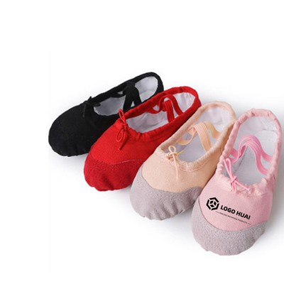 Soft Split Sole Canvas Ballet Dance Shoes