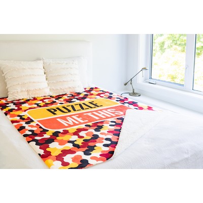 EPICOLOR Sherpa Throw - 50" x 60"