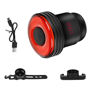 Waterproof USB Rechargeable Bicycle Tail Light