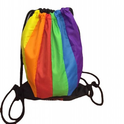 Gay Pride Drawstring Backpack