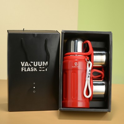 20 Oz/600ml 304 Stainless Steel Vacuum Insulated Bottle Thermal Bottle Gift Set