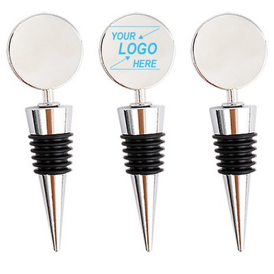 Medium Metal Wine Bottle Stopper