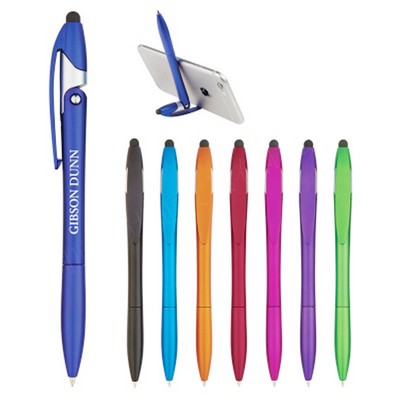 Folding Phone Holder Ballpoint Pen