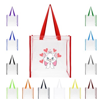 Clear Stadium Tote Bag