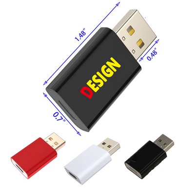 USB C Female to USB Male USB to USB C Adapter