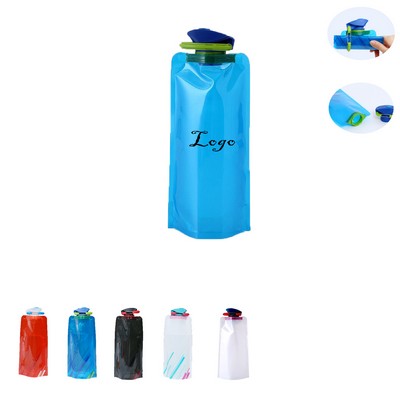 Flip Top Foldable Water Bottle