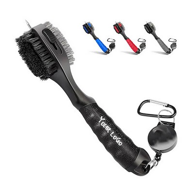 Retractable Golf Brush Cleaning Tool Brush