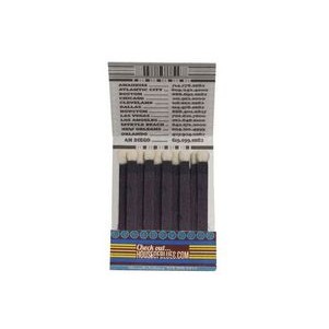 20 Stick Matchbook (Black Ink & White Board)